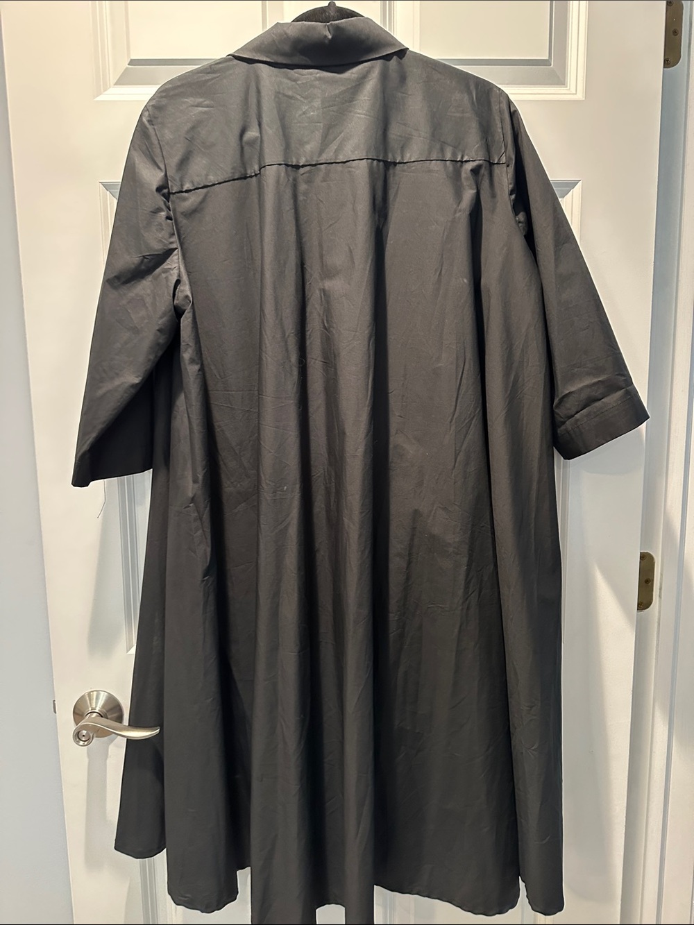 Kedem Sasson Dramatic Gorgeous Black Split High Low Tunic Sz 2 NWT - Picture 7 of 11